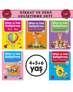 4+5+6 Yaş Dikkat ve Zekâ Geliştirme Seti