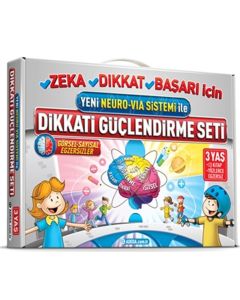 Dikkati Güçlendirme Seti (3 Yaş) (Yeni Neuro-Via Sistemi ile)