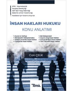 İnsan Hakları Hukuku Konu Anlatımı