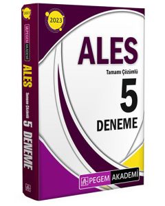2023 Ales Tamamı Çözümlü 5 Deneme