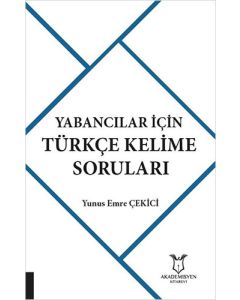 Yabancılar İçin Türkçe Kelime Soruları