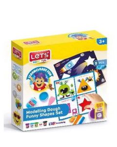 Let's Eğlenceli Şekiller Matı Oyun Hamuru