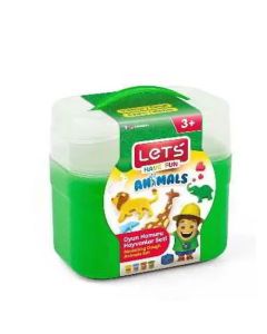 Let's Oyun Hamuru Hayvanlar Seti 