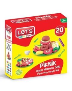 Let's Oyun Hamuru Piknik Seti 20 Parça