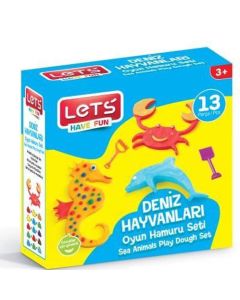 Let's Oyun Hamuru Deniz Hayvanları Seti 13 Parça