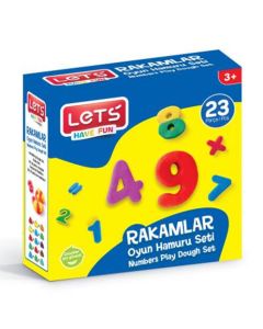 Let's Oyun Hamuru Rakamlar Seti 23 Parça