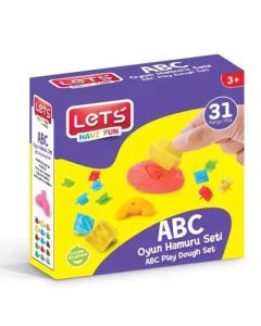 Let's Oyun Hamuru ABC Seti 31 Parça 