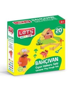 Let's Oyun Hamuru Bahçivan Seti 20 Parça