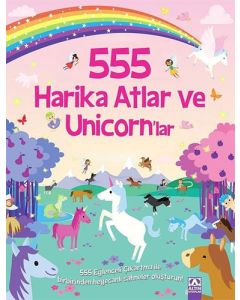 Harika Atlar ve Unicorn'lar - 555 Eğlenceli Çıkartma
