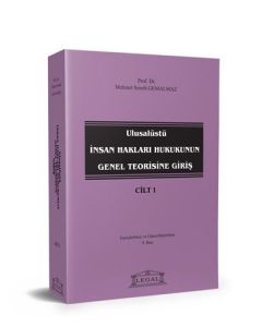Ulusalüstü İnsan Hakları Hukukunun Genel Teorisine Giriş 1