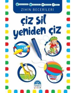 Çiz Sil Yeniden Çiz (Mavi Kitap)