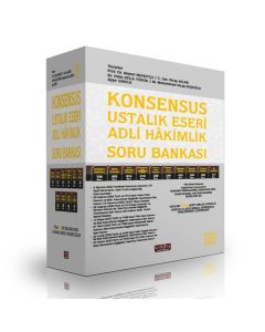 2022 Konsensus Ustalık Eseri Adli Hakimlik Soru Bankası 