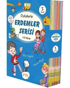 3.Sınıflar için Erdemler Serisi-10 Kitap Takım