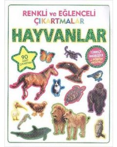 Renkli ve Eğlenceli Çıkartmalar - Hayvanlar 