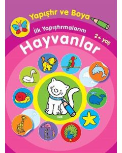 Yapıştır ve Boya İlk Yapıştırmalarım - Hayvanlar (2+ Yaş)