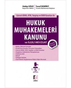 Hukuk Muhakemeleri Kanunu (Ciltli)
