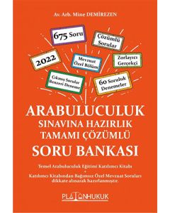 Arabuluculuk Sınavına Hazırlık Tamamı Çözümlü Soru Bankası