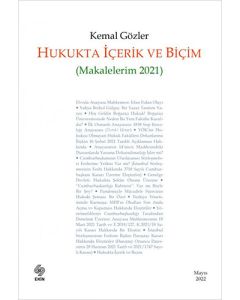 Hukukta İçerik ve Biçim