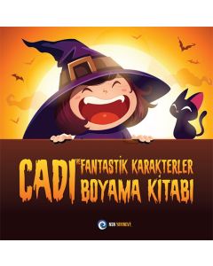 Cadı ve Fantastik Karakterler - Boyama Kitabı