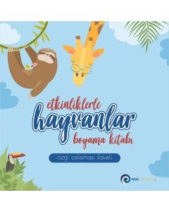 Etkinliklerle Hayvanlar - Boyama Kitabı