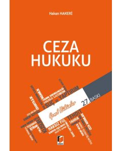 Ceza Hukuku - Genel Hükümler