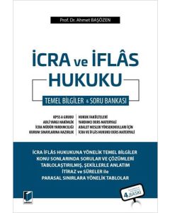 İcra ve İflas Hukuku Temel Bilgiler & Soru Bankası