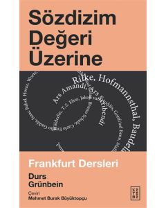 Sözdizim Değeri Üzerine - Frankfurt Dersleri