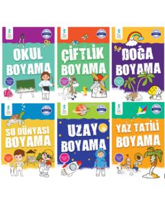 Çocuk Gelişimi Türkçe İngilizce - Boyama Seti
