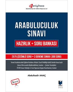 Arabuluculuk Sınavı Hazırlık + Soru Bankası