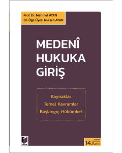Medeni Hukuka Giriş