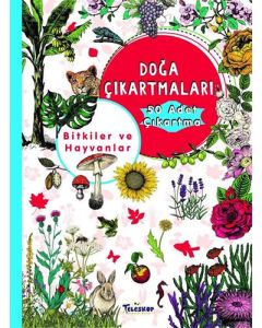 Bitkiler ve Hayvanlar Doğa Çıkartmaları