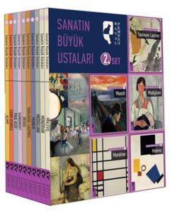 Sanatın Büyük Ustaları 2.Set - 10 Kitap Takım