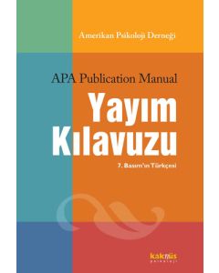 APA Yayım Kılavuzu 