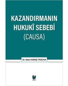 Kazandırmanın Hukuki Sebebi (CAUSA)