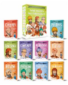 Tarihe Yön Veren Ünlü Türk Bilginleri Serisi - Kutulu 10 Kitap Takım