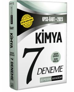 2023 KPSS ÖABT Kimya Öğretmenliği 7 Deneme