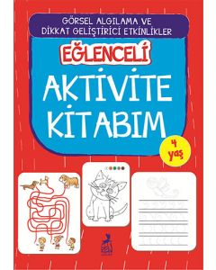 Eğlenceli Aktivite Kitabım - 4 Yaş
