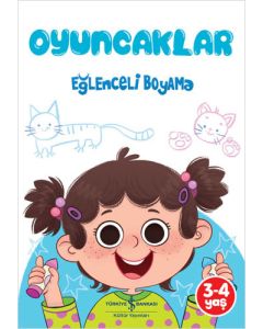Oyuncaklar - Eğlenceli Boyama (3-4 Yaş)
