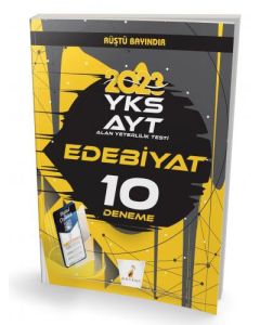 2023 YKS - AYT Edebiyat Dijital Çözümlü 10 Deneme Sınavı