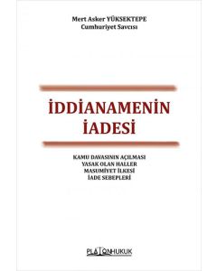 İddianamenin İadesi