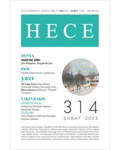 Hece Aylık Edebiyat Dergisi Sayı: 314