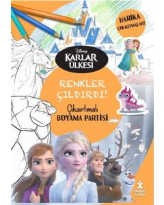 Disney Karlar Ülkesi Renkler Çıldırdı! Çıkartmalı Boyama Partisi