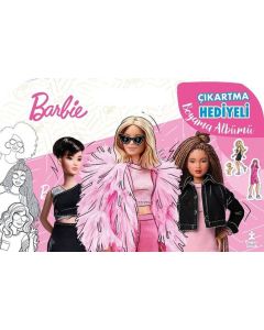 Barbie - Çıkartma Hediyeli Boyama Albümü