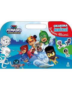 Pjmasks Power Heroes - Çıkartma Hediyeli Boyama Albümü