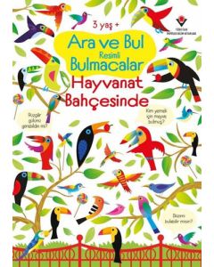 Ara ve Bul Resimli Bulmacalar - Hayvanat Bahçesinde 
