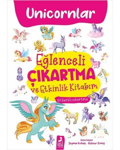 Eğlenceli Çıkartma ve Etkinlik Kitabım - Unicornlar