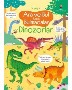 Ara ve Bul Resimli Bulmacalar - Dinozorlar