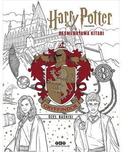 Harry Potter Filmlerinden Resmi Boyama Kitabı – Gryffindor Özel Baskısı