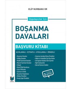 Boşanma Davaları Başvuru Kitabı (Ciltli)
