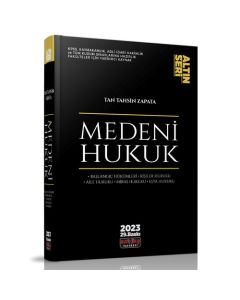 Altın Seri Medeni Hukuk Konu Anlatımı 2023